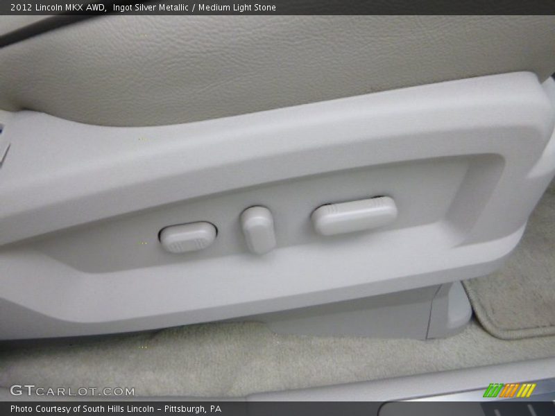 Ingot Silver Metallic / Medium Light Stone 2012 Lincoln MKX AWD