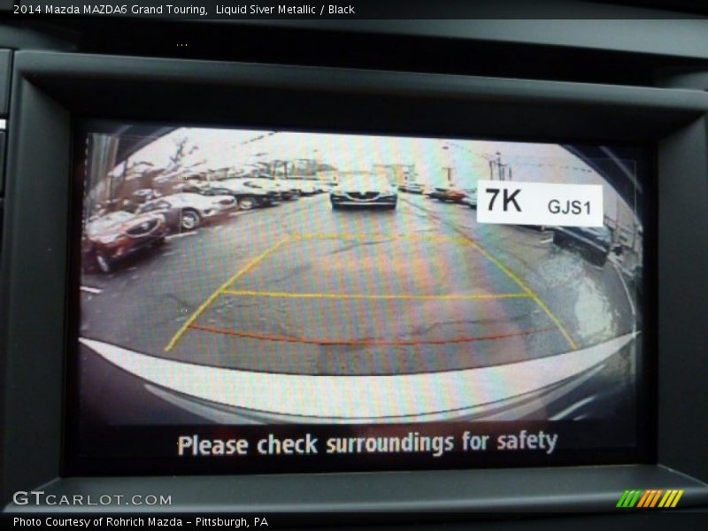 Liquid Siver Metallic / Black 2014 Mazda MAZDA6 Grand Touring