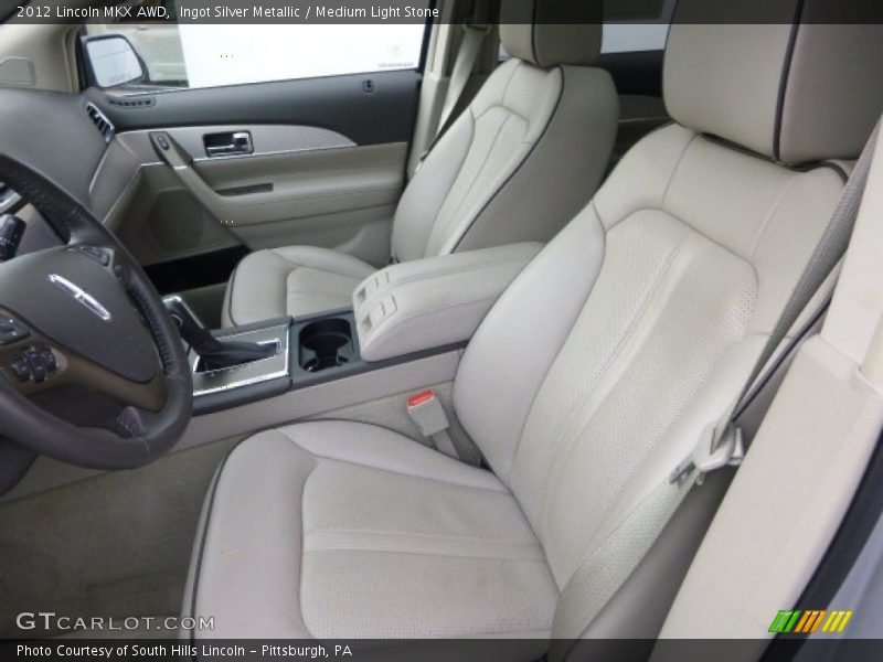 Ingot Silver Metallic / Medium Light Stone 2012 Lincoln MKX AWD