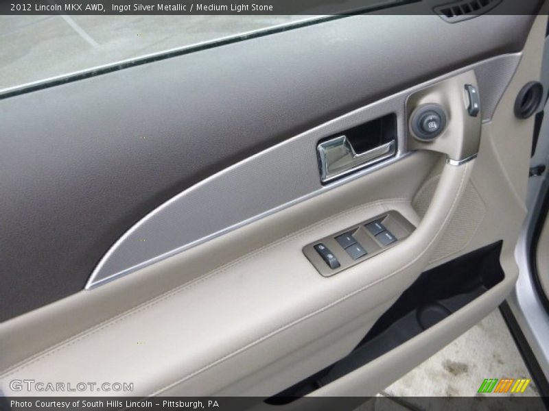 Ingot Silver Metallic / Medium Light Stone 2012 Lincoln MKX AWD