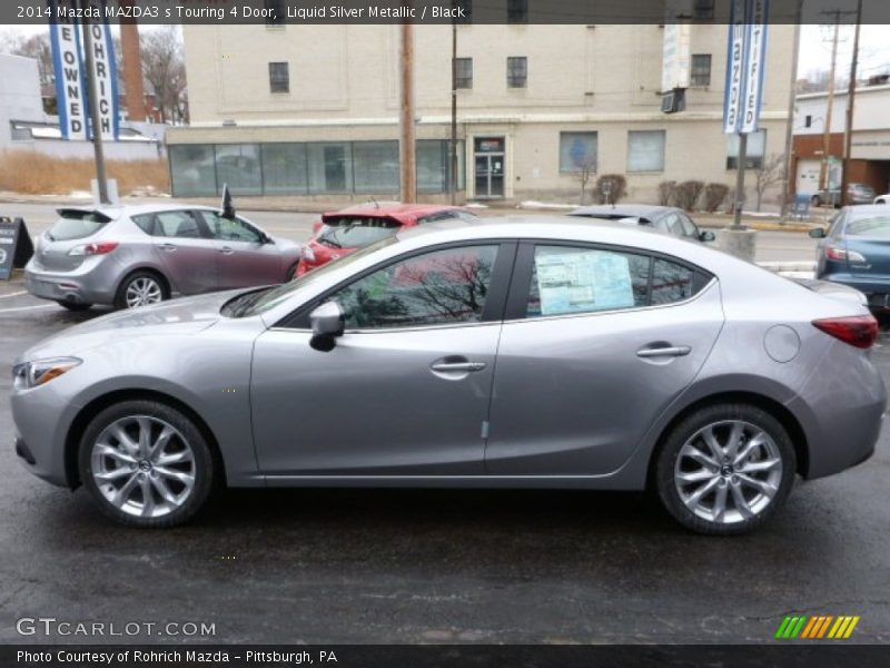  2014 MAZDA3 s Touring 4 Door Liquid Silver Metallic