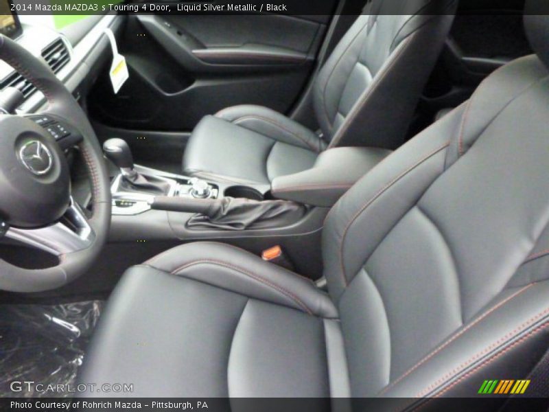 Front Seat of 2014 MAZDA3 s Touring 4 Door