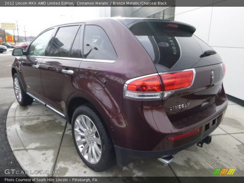 Cinnamon Metallic / Bronze Metallic/Charcoal Black 2012 Lincoln MKX AWD Limited Edition