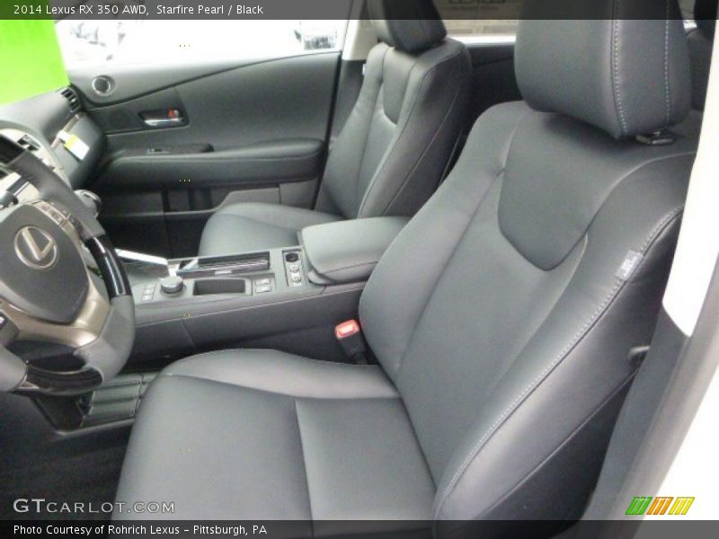 Starfire Pearl / Black 2014 Lexus RX 350 AWD