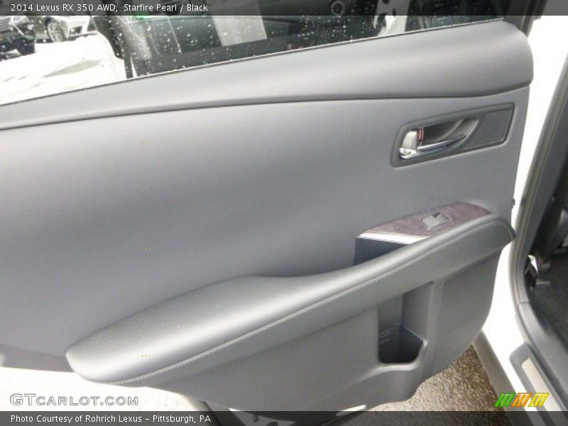 Starfire Pearl / Black 2014 Lexus RX 350 AWD