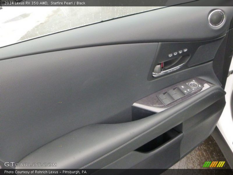 Starfire Pearl / Black 2014 Lexus RX 350 AWD