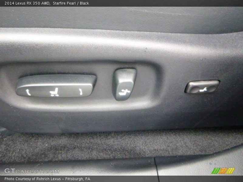 Starfire Pearl / Black 2014 Lexus RX 350 AWD