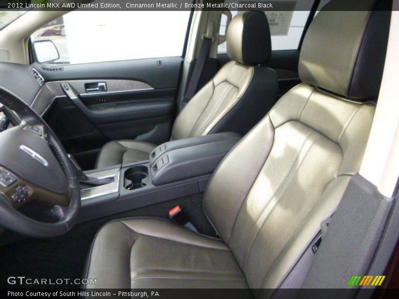 Cinnamon Metallic / Bronze Metallic/Charcoal Black 2012 Lincoln MKX AWD Limited Edition