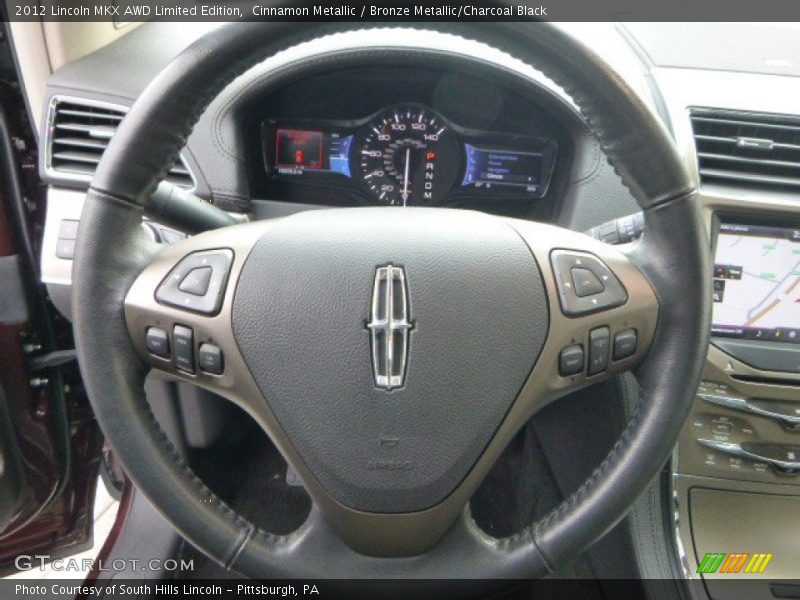 Cinnamon Metallic / Bronze Metallic/Charcoal Black 2012 Lincoln MKX AWD Limited Edition