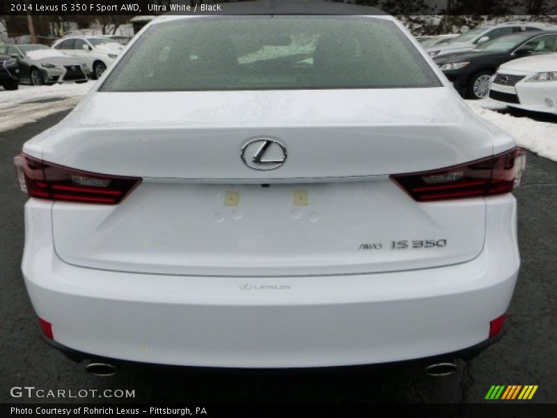 Ultra White / Black 2014 Lexus IS 350 F Sport AWD