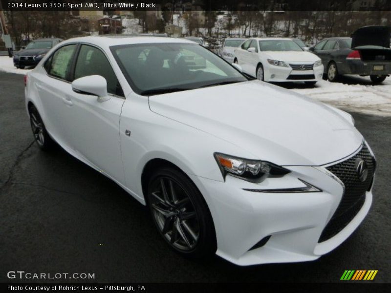 Front 3/4 View of 2014 IS 350 F Sport AWD