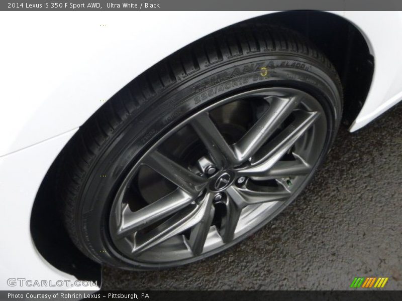  2014 IS 350 F Sport AWD Wheel