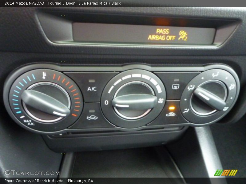 Blue Reflex Mica / Black 2014 Mazda MAZDA3 i Touring 5 Door