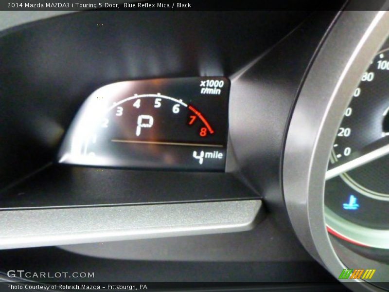 Blue Reflex Mica / Black 2014 Mazda MAZDA3 i Touring 5 Door
