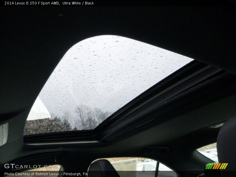 Sunroof of 2014 IS 350 F Sport AWD