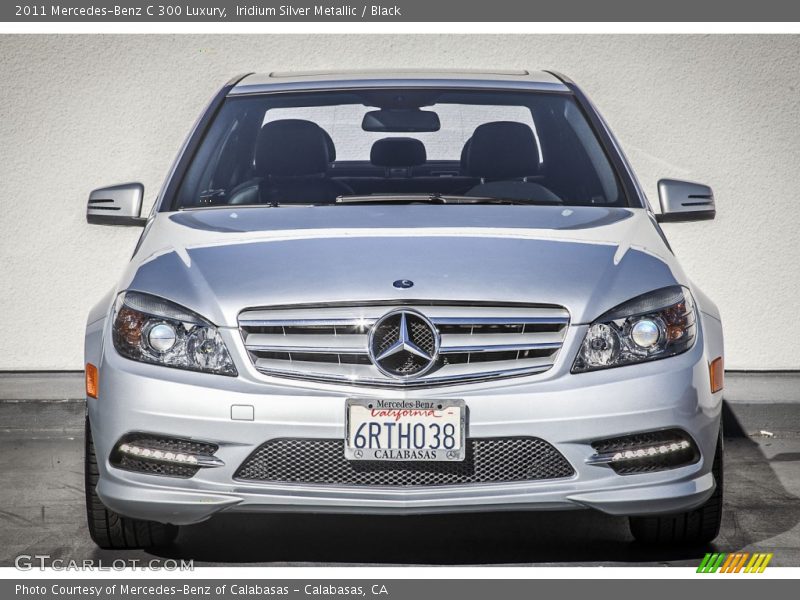Iridium Silver Metallic / Black 2011 Mercedes-Benz C 300 Luxury