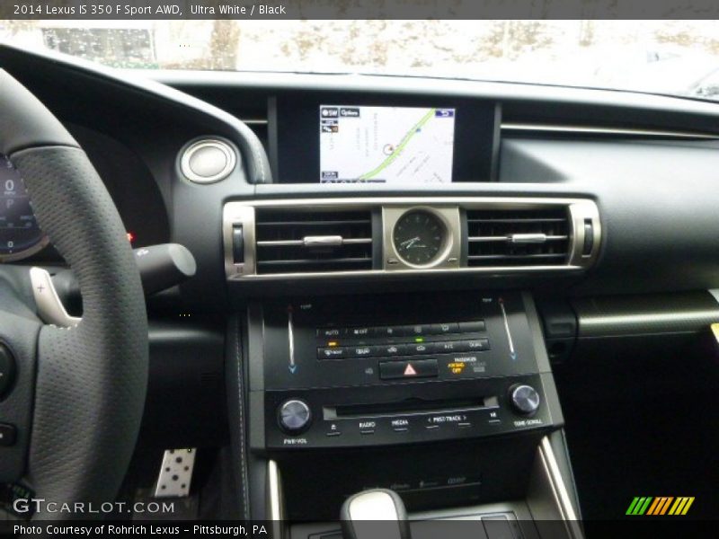 Controls of 2014 IS 350 F Sport AWD
