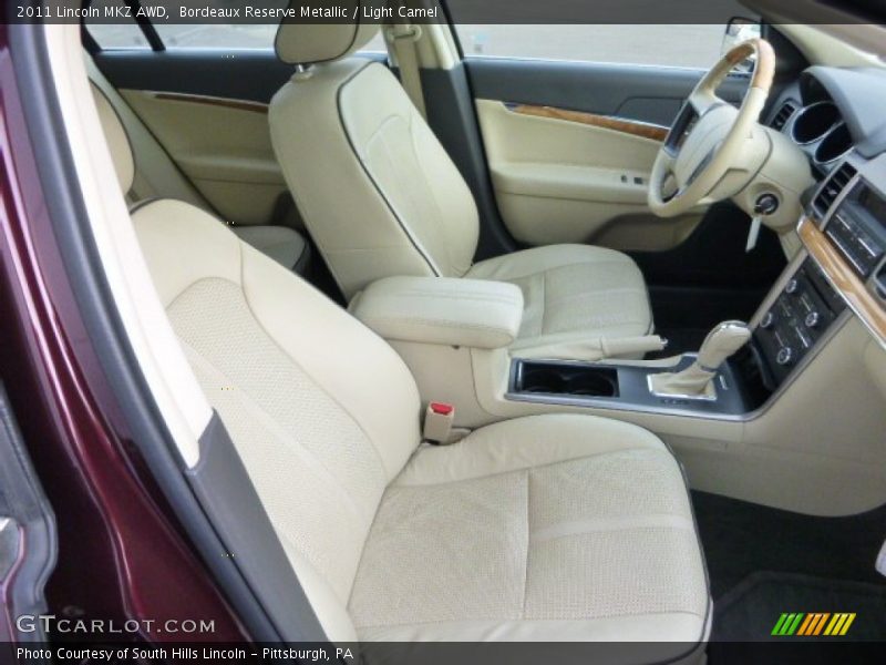 Bordeaux Reserve Metallic / Light Camel 2011 Lincoln MKZ AWD