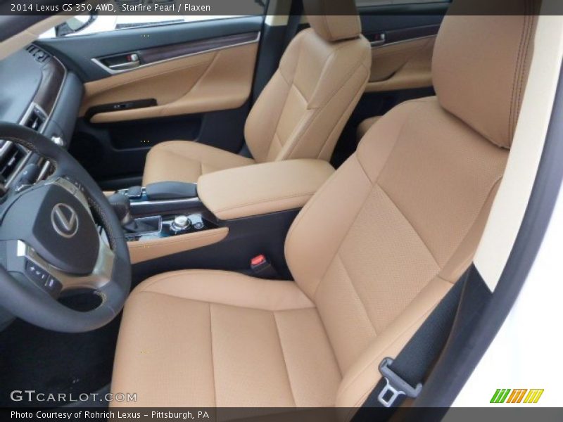 Front Seat of 2014 GS 350 AWD