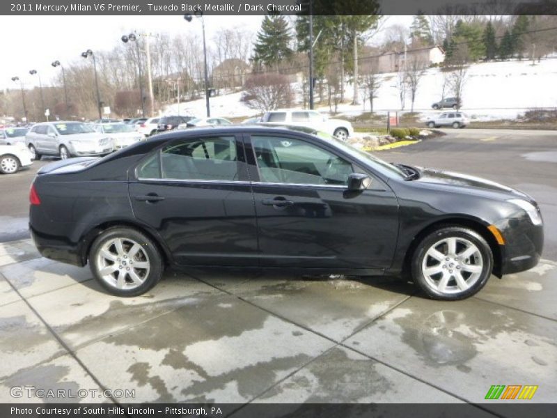 Tuxedo Black Metallic / Dark Charcoal 2011 Mercury Milan V6 Premier