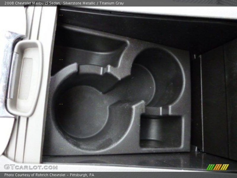 Silverstone Metallic / Titanium Gray 2008 Chevrolet Malibu LS Sedan
