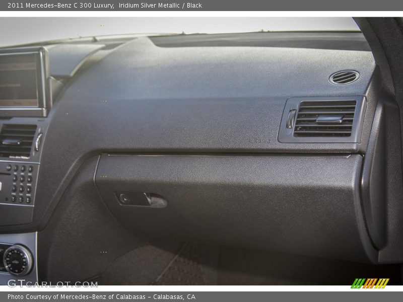 Iridium Silver Metallic / Black 2011 Mercedes-Benz C 300 Luxury