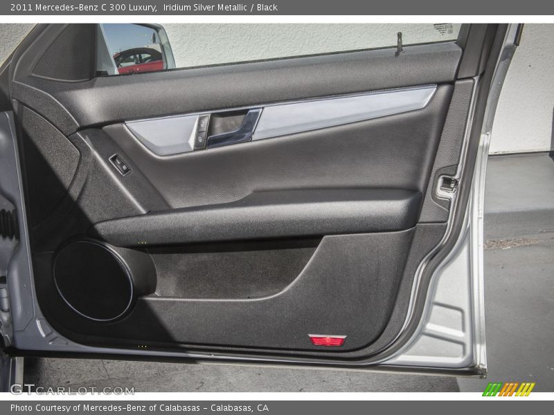Iridium Silver Metallic / Black 2011 Mercedes-Benz C 300 Luxury