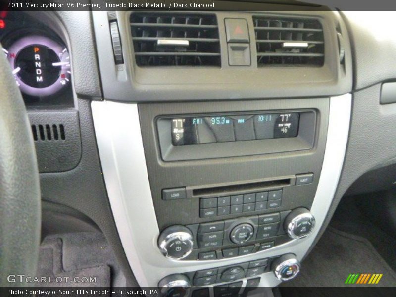 Tuxedo Black Metallic / Dark Charcoal 2011 Mercury Milan V6 Premier