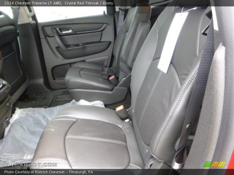 Crystal Red Tintcoat / Ebony 2014 Chevrolet Traverse LT AWD