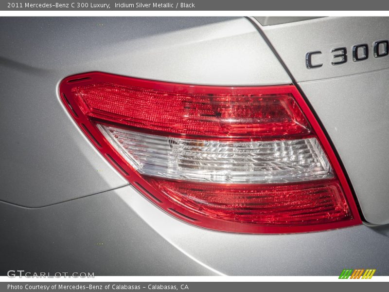 Iridium Silver Metallic / Black 2011 Mercedes-Benz C 300 Luxury