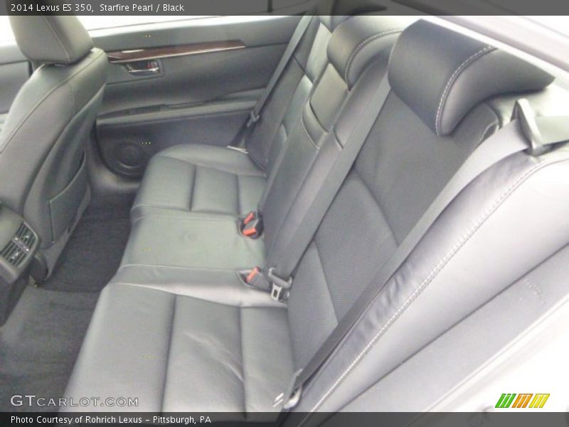 Starfire Pearl / Black 2014 Lexus ES 350