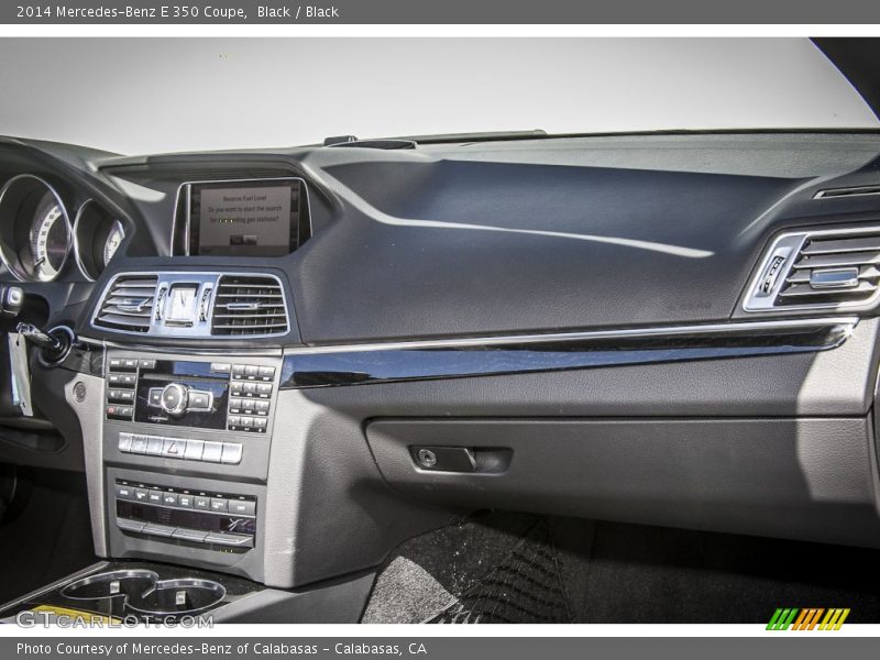Black / Black 2014 Mercedes-Benz E 350 Coupe