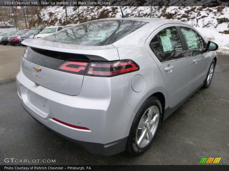 Silver Ice Metallic / Jet Black/Dark Accents 2014 Chevrolet Volt
