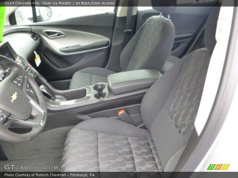 Front Seat of 2014 Volt 