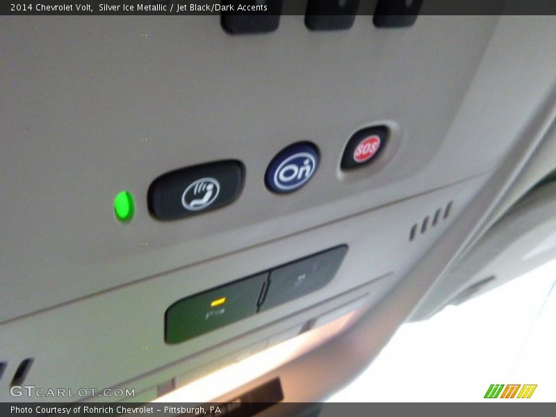 Silver Ice Metallic / Jet Black/Dark Accents 2014 Chevrolet Volt