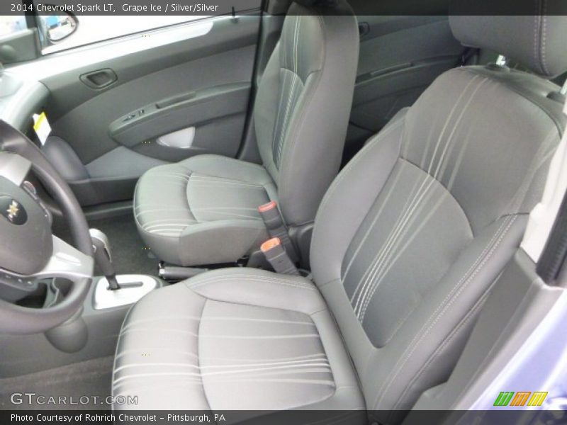 Grape Ice / Silver/Silver 2014 Chevrolet Spark LT