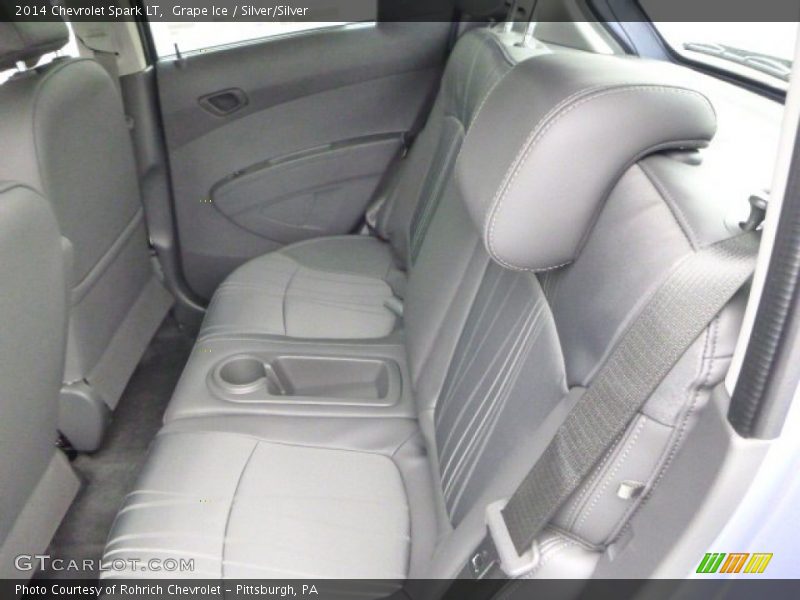 Grape Ice / Silver/Silver 2014 Chevrolet Spark LT