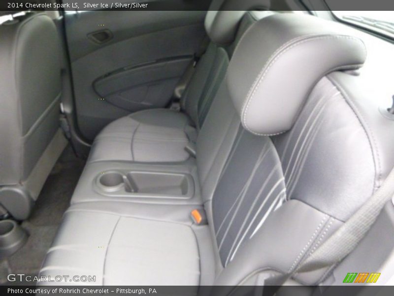 Silver Ice / Silver/Silver 2014 Chevrolet Spark LS