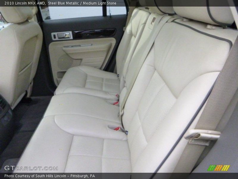 Steel Blue Metallic / Medium Light Stone 2010 Lincoln MKX AWD