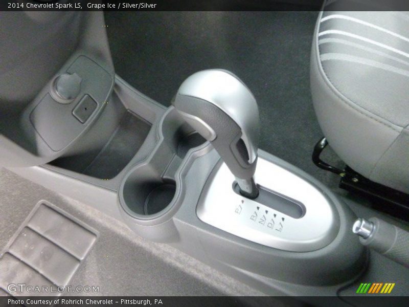 Grape Ice / Silver/Silver 2014 Chevrolet Spark LS