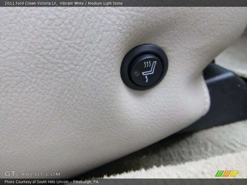 Vibrant White / Medium Light Stone 2011 Ford Crown Victoria LX