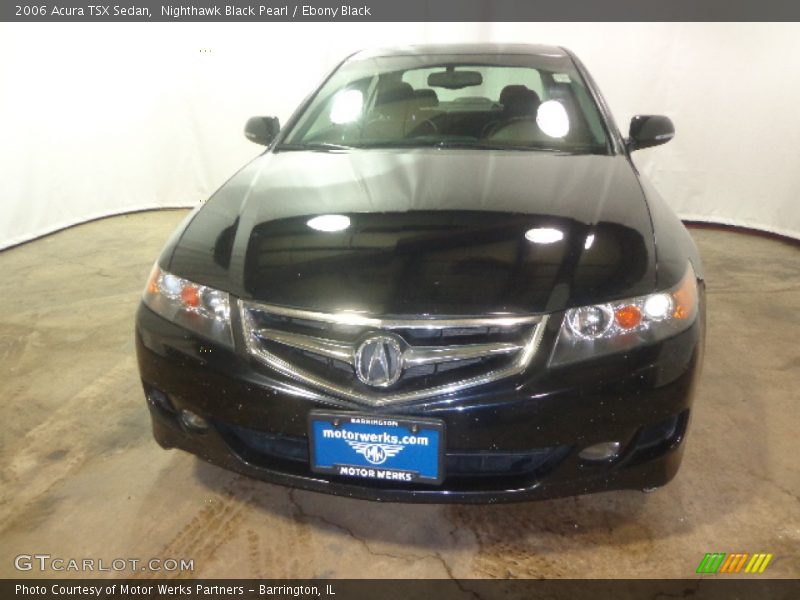 Nighthawk Black Pearl / Ebony Black 2006 Acura TSX Sedan