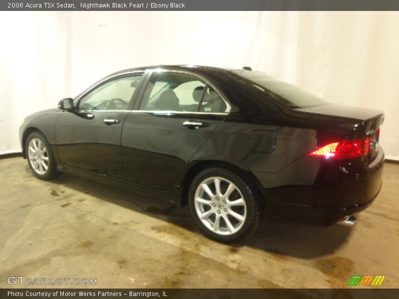 Nighthawk Black Pearl / Ebony Black 2006 Acura TSX Sedan