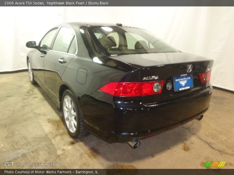 Nighthawk Black Pearl / Ebony Black 2006 Acura TSX Sedan