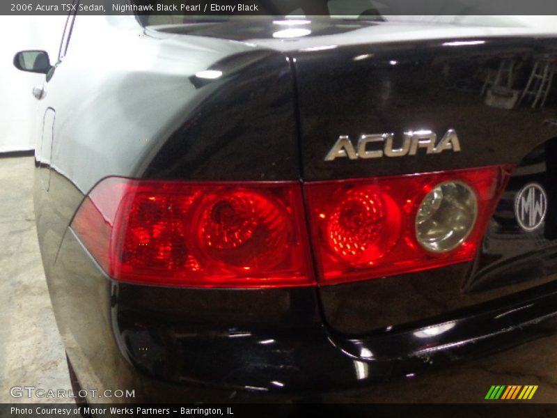 Nighthawk Black Pearl / Ebony Black 2006 Acura TSX Sedan