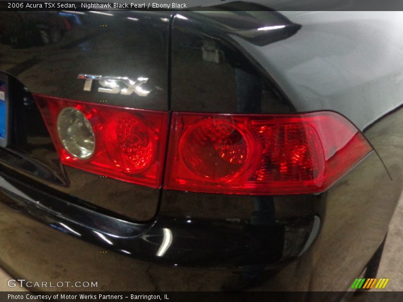 Nighthawk Black Pearl / Ebony Black 2006 Acura TSX Sedan
