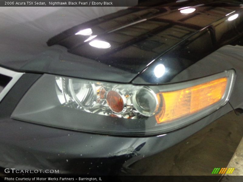 Nighthawk Black Pearl / Ebony Black 2006 Acura TSX Sedan