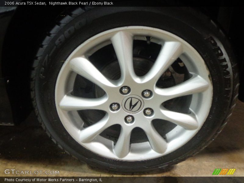 Nighthawk Black Pearl / Ebony Black 2006 Acura TSX Sedan