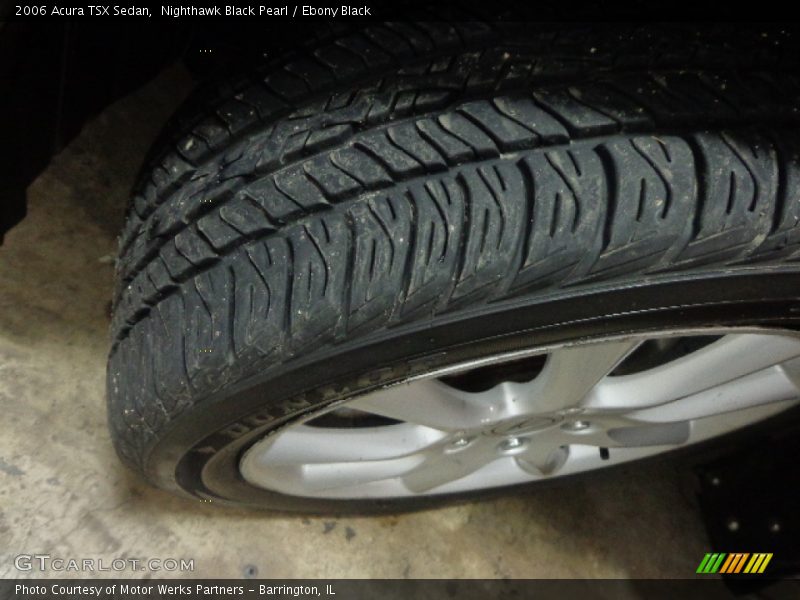 Nighthawk Black Pearl / Ebony Black 2006 Acura TSX Sedan