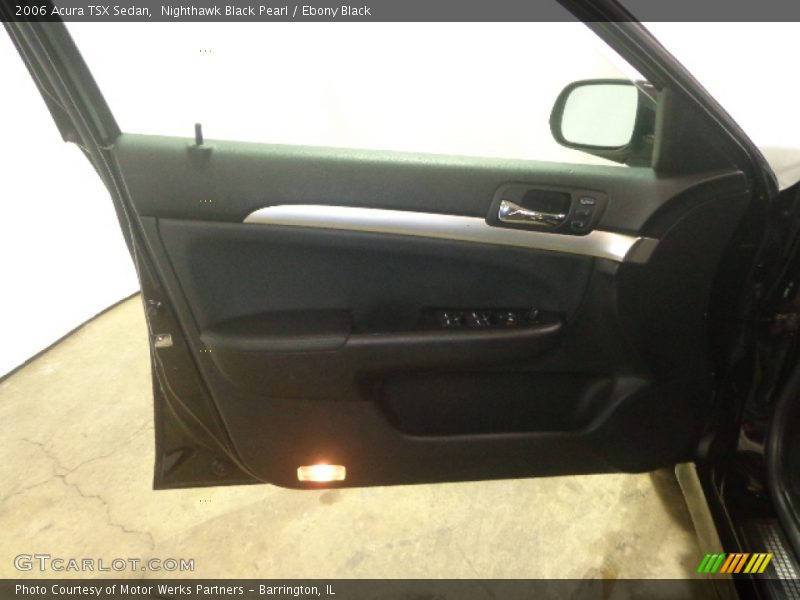 Nighthawk Black Pearl / Ebony Black 2006 Acura TSX Sedan